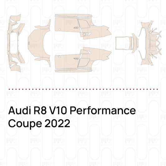Pre-Cut PPF Audi R8 V10 Performance Coupe 2022