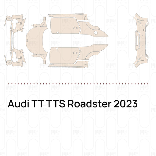 Pre-Cut PPF Audi TT TTS Roadster 2023