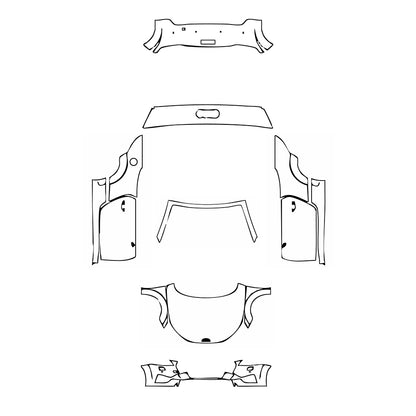 Pre-Cut PPF Audi TT TT Roadster Base 2020 - PPF-Kits