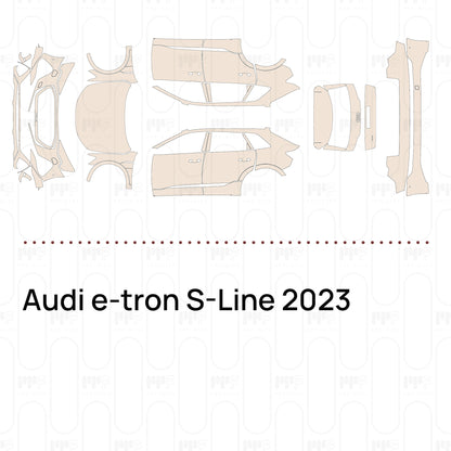 Pre-Cut PPF Audi e-tron S-Line 2023