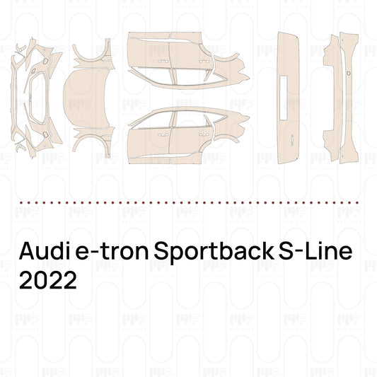 Pre-Cut PPF Audi e-tron Sportback S-Line 2022