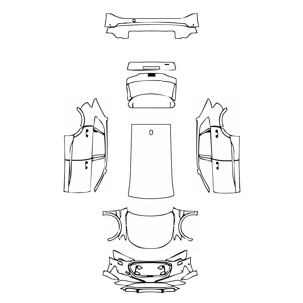 Pre-Cut PPF Audi e-tron e-tron Base 2021 - PPF-Kits