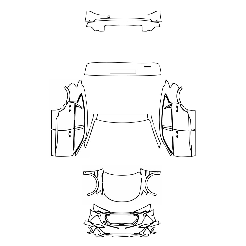 Pre-Cut PPF Audi e-tron e-tron Sportback S-line 2020 - PPF-Kits