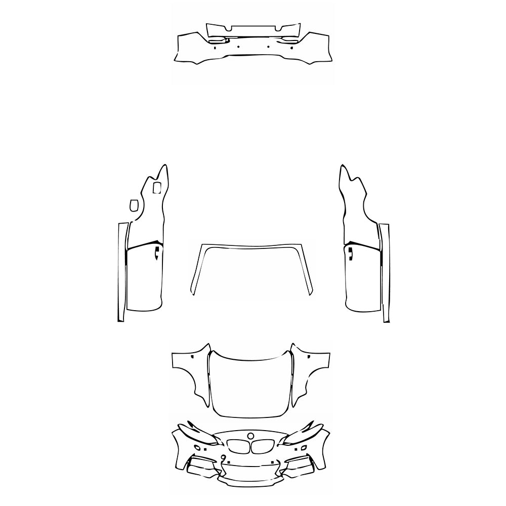 Pre-Cut PPF BMW 2 Series Convertible M235 M240 2020 - PPF-Kits