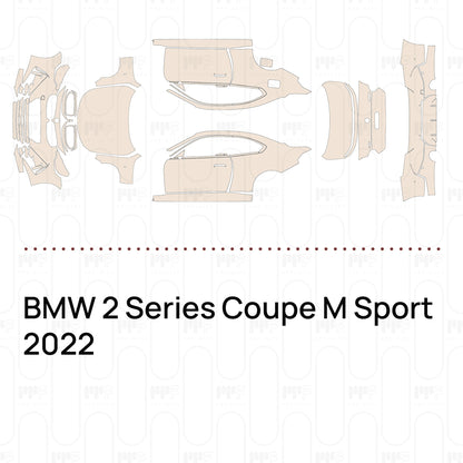 Pre-Cut PPF BMW 2 Series Coupe M Sport 2022
