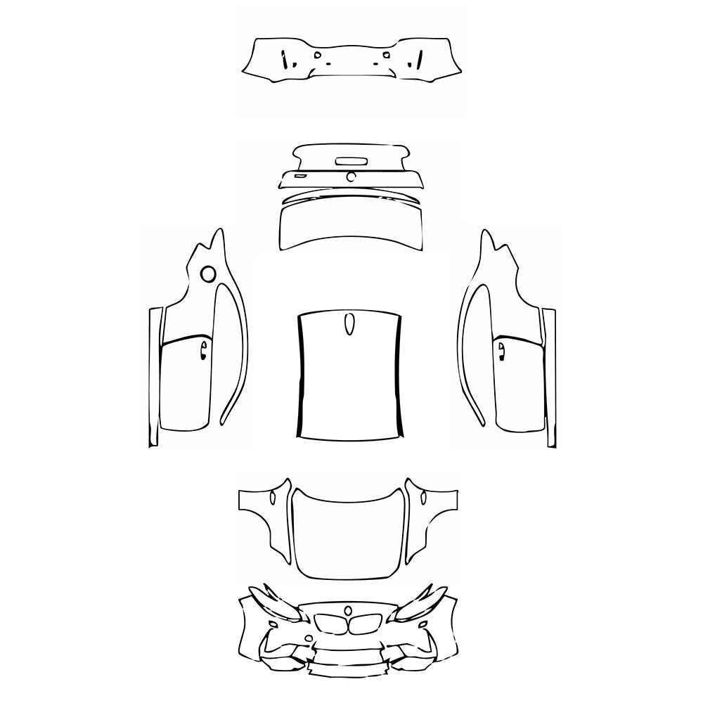 Pre-Cut PPF BMW 2 Series M2 2017 - PPF-Kits