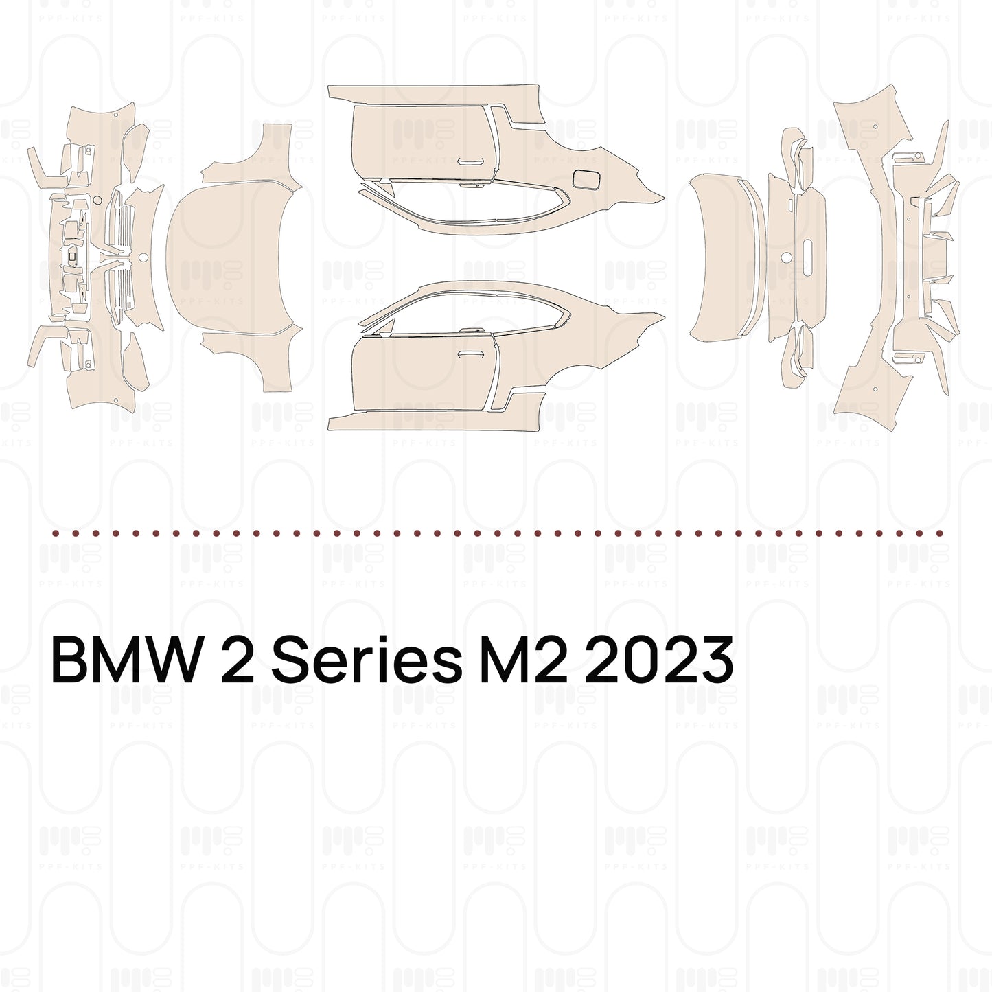 Pre-Cut PPF BMW 2 Series M2 2023
