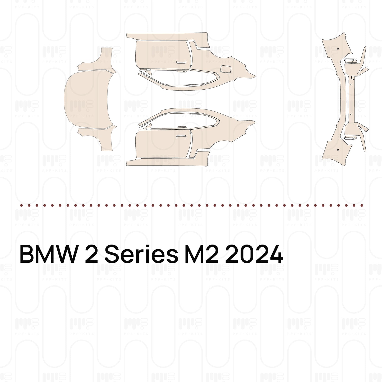 Pre-Cut PPF BMW 2 Series M2 2024