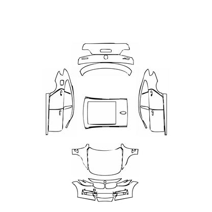 Pre-Cut PPF BMW 3 Series Gran Turismo Sport Line 2013 - PPF-Kits