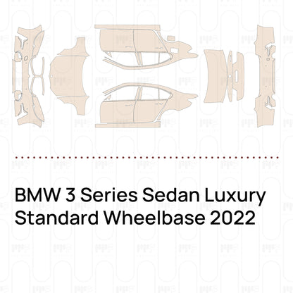 Pre-Cut PPF BMW 3 Series Sedan Luxury Standard Wheelbase 2022