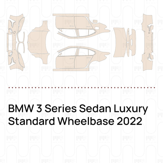 Pre-Cut PPF BMW 3 Series Sedan Luxury Standard Wheelbase 2022