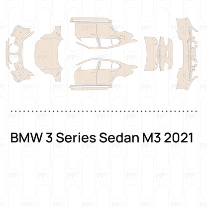 Pre-Cut PPF BMW 3 Series Sedan M3 2021