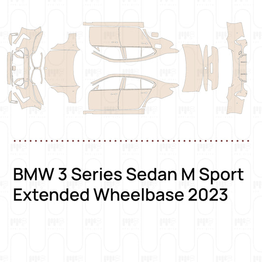 Pre-Cut PPF BMW 3 Series Sedan M Sport Extended Wheelbase 2023