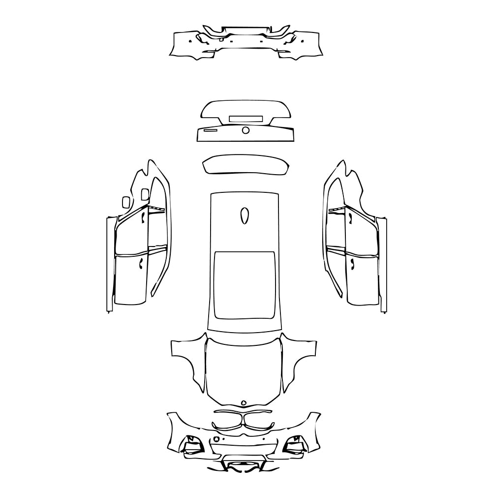Pre-Cut PPF BMW 3 Series Touring Wagen M340i 2021 - PPF-Kits