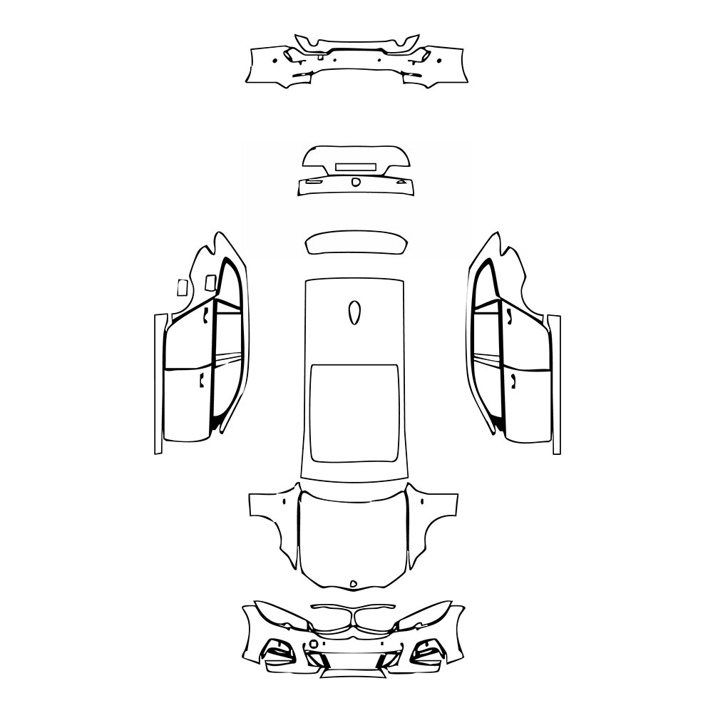 Pre-Cut PPF BMW 3 Series Touring Wagen M Sport 2021 - PPF-Kits