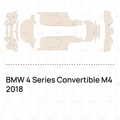 Pre-Cut PPF BMW 4 Series Convertible M4 2018