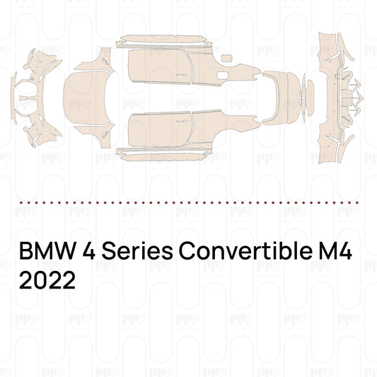 Pre-Cut PPF BMW 4 Series Convertible M4 2022