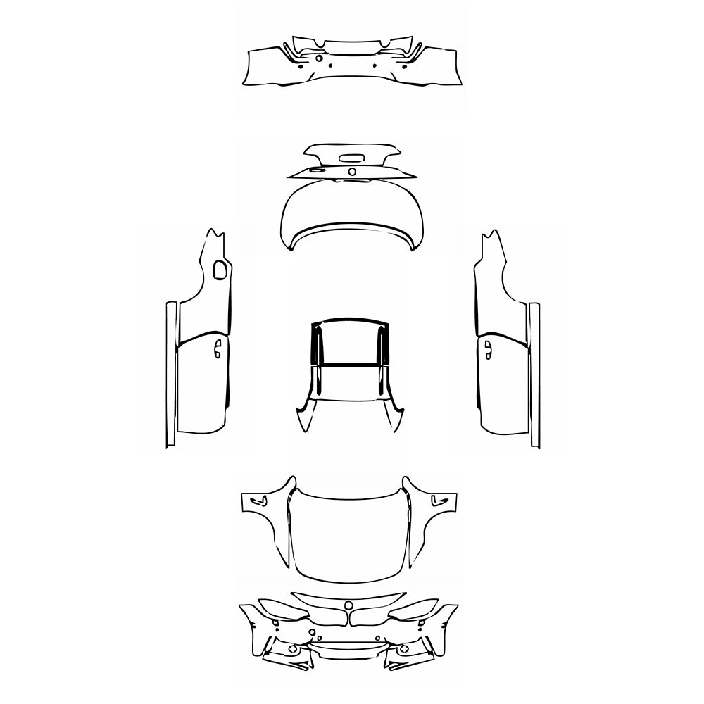 Pre-Cut PPF BMW 4 Series Convertible M Sport 2019 - PPF-Kits