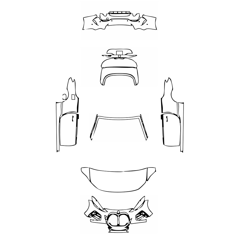Pre-Cut PPF BMW 4 Series Convertible M Sport 2021 - PPF-Kits