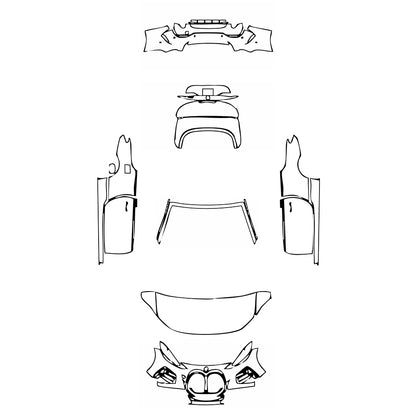Pre-Cut PPF BMW 4 Series Convertible M Sport 2021 - PPF-Kits