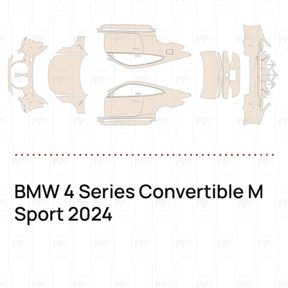 Pre-Cut PPF BMW 4 Series Convertible M Sport 2024