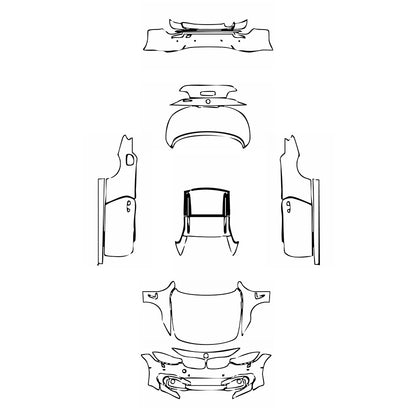 Pre-Cut PPF BMW 4 Series Convertible Sport Line 2019 - PPF-Kits