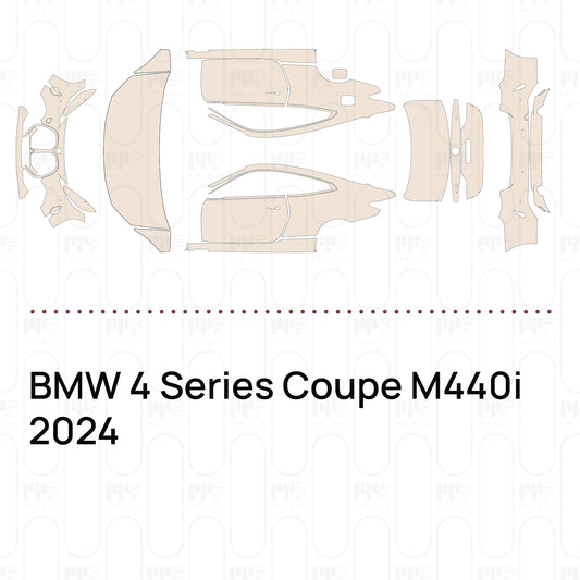 Pre-Cut PPF BMW 4 Series Coupe M440i 2024