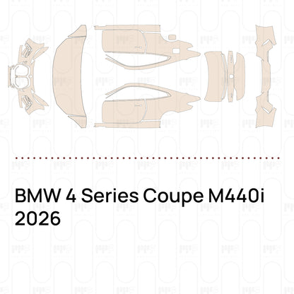 Pre-Cut PPF BMW 4 Series Coupe M440i 2026