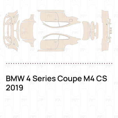 Pre-Cut PPF BMW 4 Series Coupe M4 CS 2019