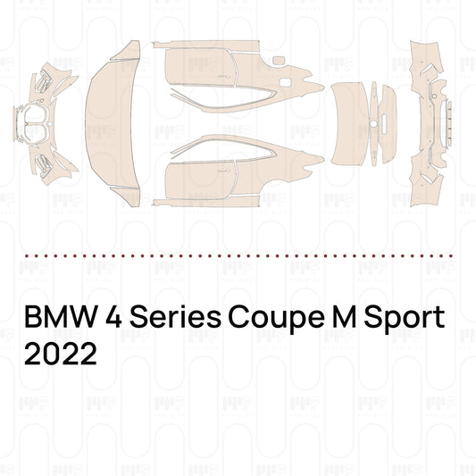 Pre-Cut PPF BMW 4 Series Coupe M Sport 2022