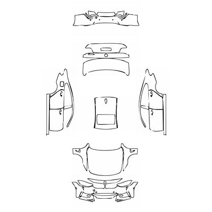 Pre-Cut PPF BMW 4 Series Gran Coupe M Sport 2018 - PPF-Kits
