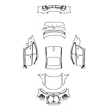 Pre-Cut PPF BMW 4 Series Gran Coupe M Sport 2021 - PPF-Kits