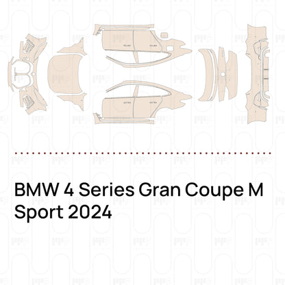 Pre-Cut PPF BMW 4 Series Gran Coupe M Sport 2024