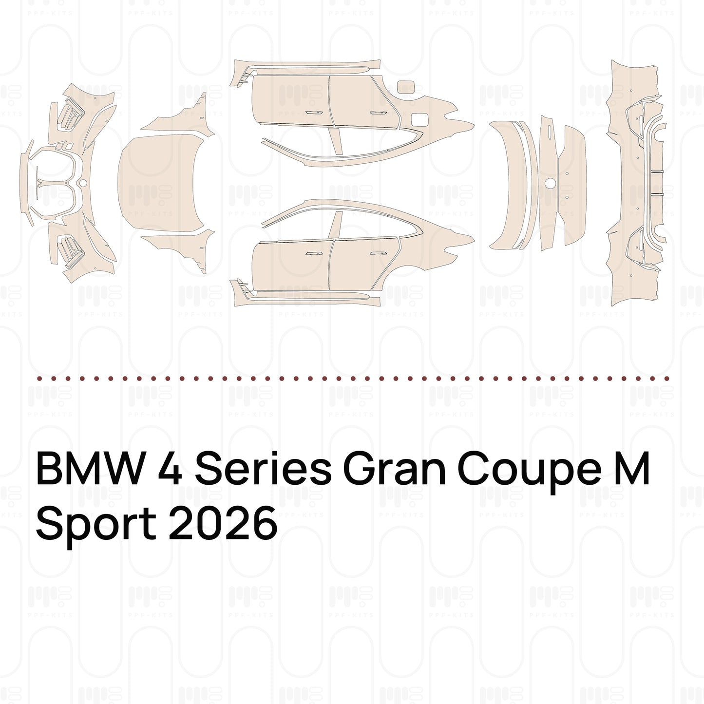 Pre-Cut PPF BMW 4 Series Gran Coupe M Sport 2026