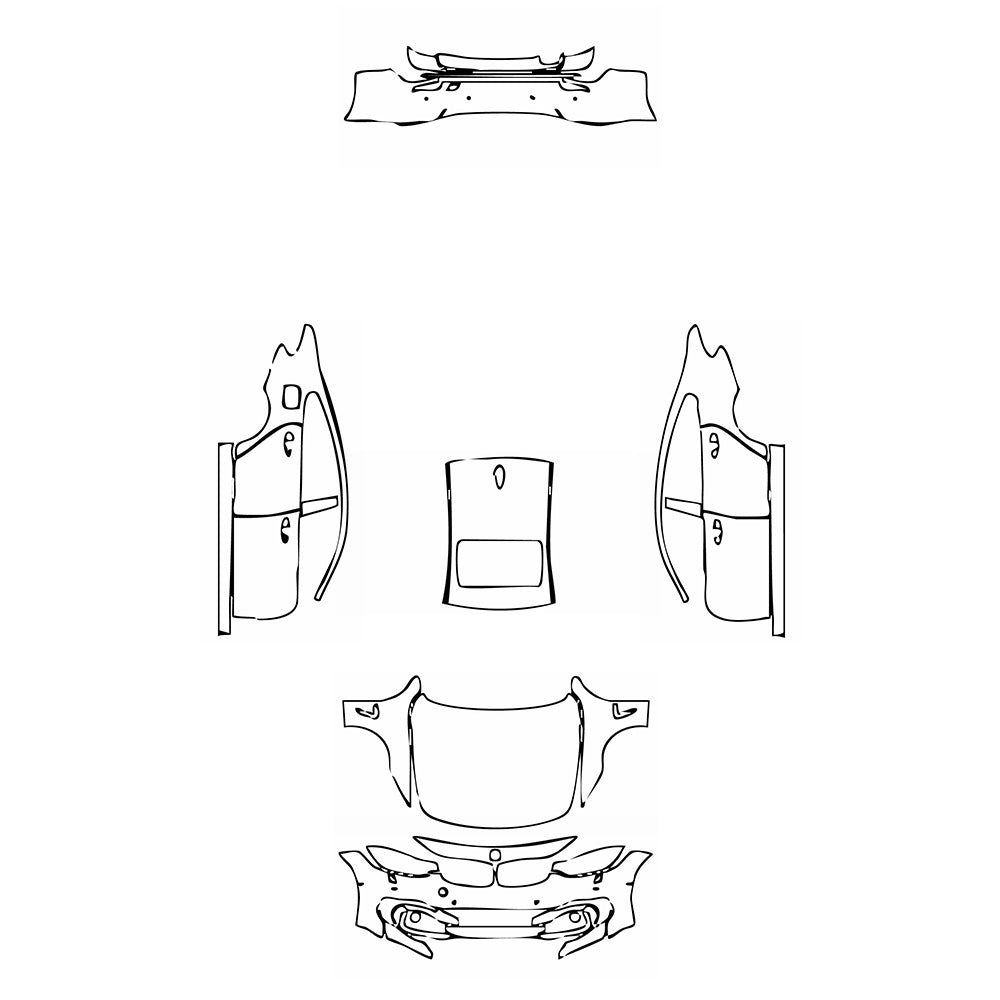 Pre-Cut PPF BMW 4 Series Gran Coupe Sport 2015 - PPF-Kits