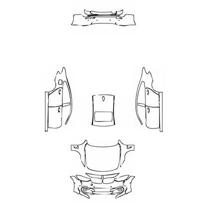 Pre-Cut PPF BMW 4 Series Gran Coupe Sport 2015 - PPF-Kits