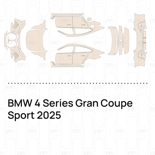 Pre-Cut PPF BMW 4 Series Gran Coupe Sport 2025