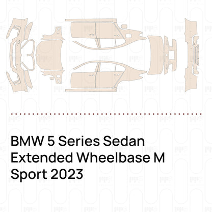 Pre-Cut PPF BMW 5 Series Sedan Extended Wheelbase M Sport 2023