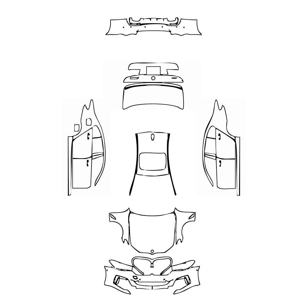 Pre-Cut PPF BMW 5 Series Sedan M550i 2021 - PPF-Kits