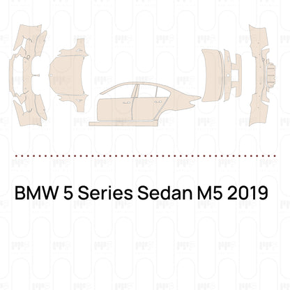 Pre-Cut PPF BMW 5 Series Sedan M5 2019