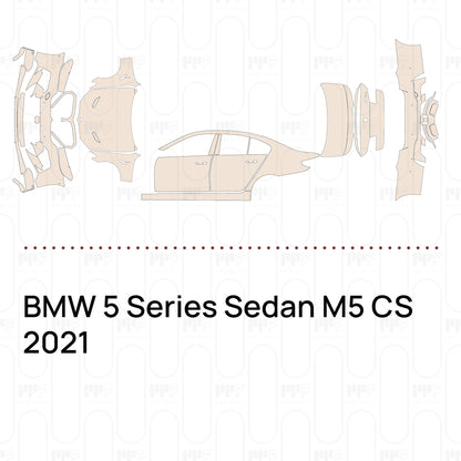Pre-Cut PPF BMW 5 Series Sedan M5 CS 2021