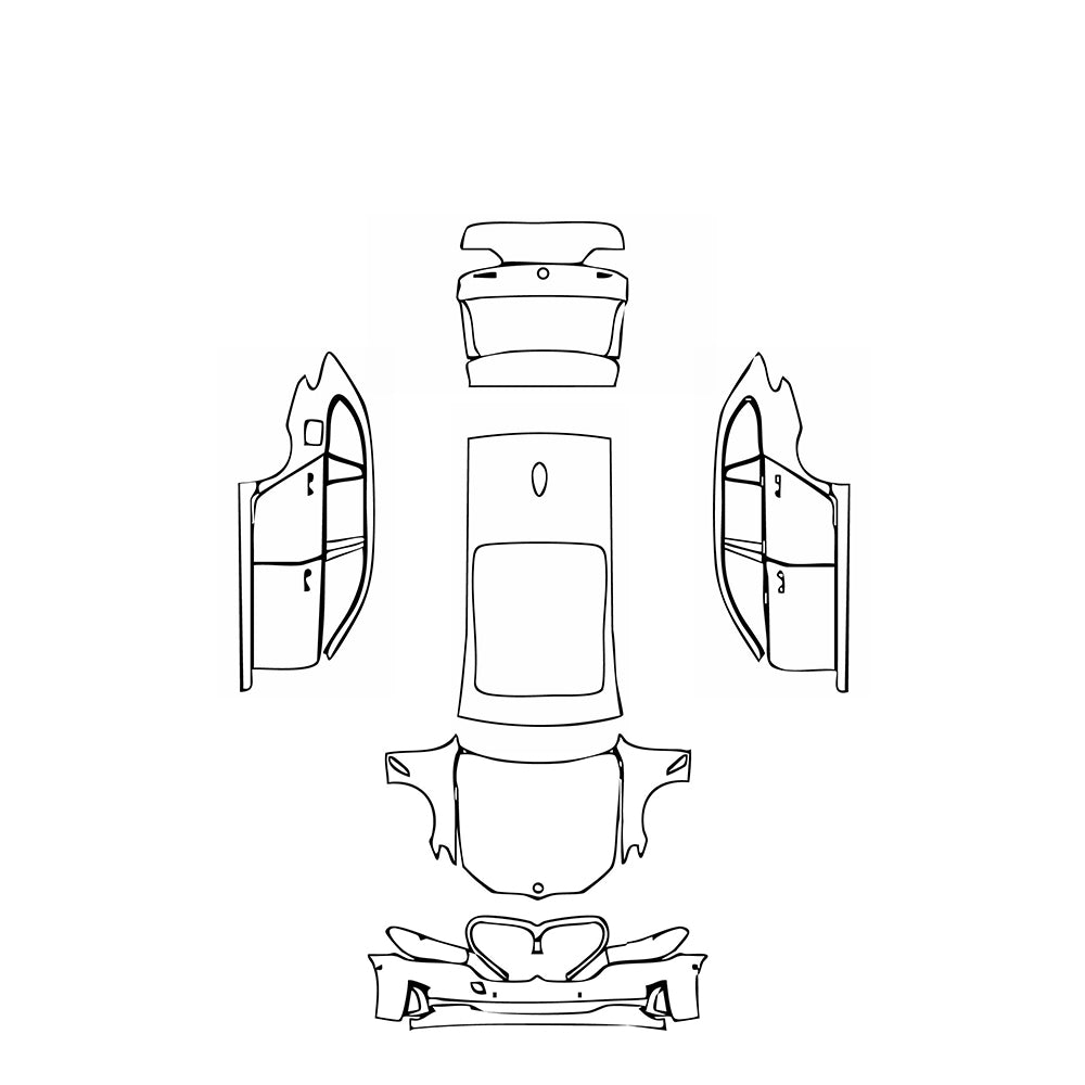 Pre-Cut PPF BMW 5 Series Touring Base 2021 - PPF-Kits