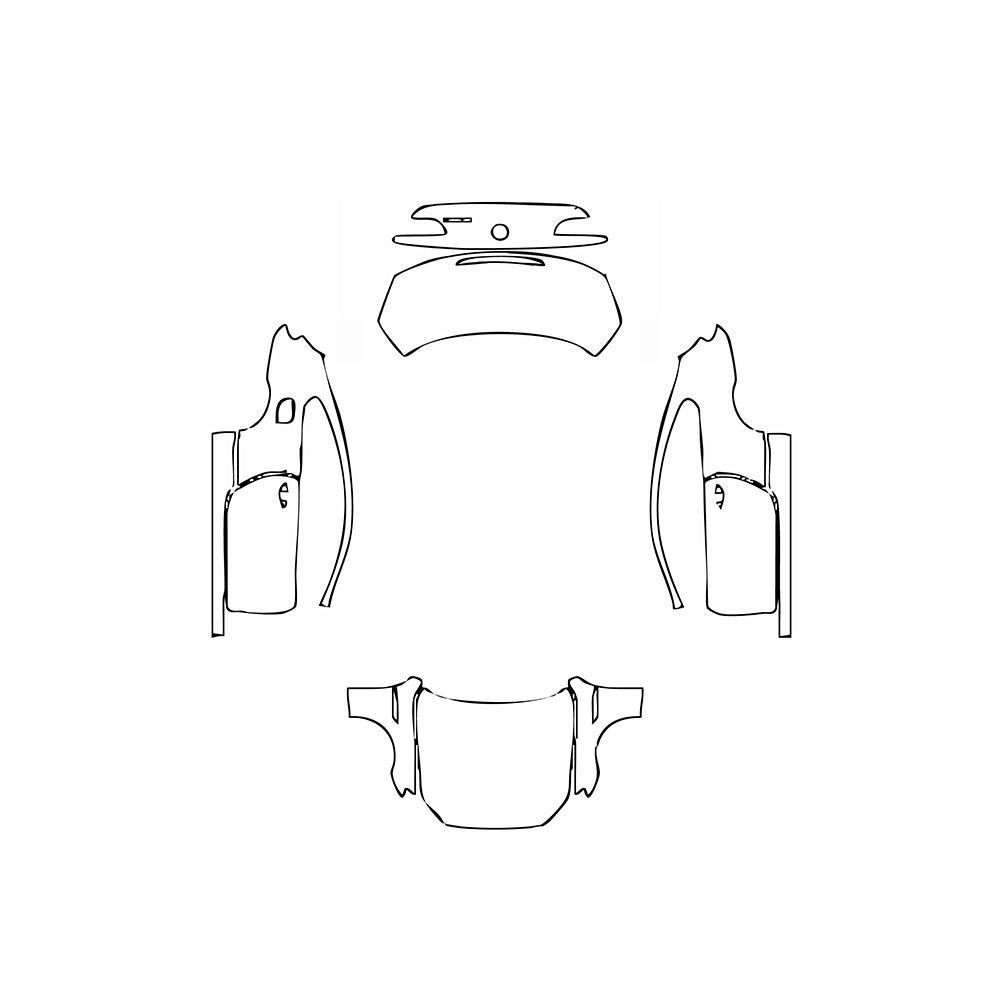 Pre-Cut PPF BMW 6 Series Coupe Base 2014 - PPF-Kits