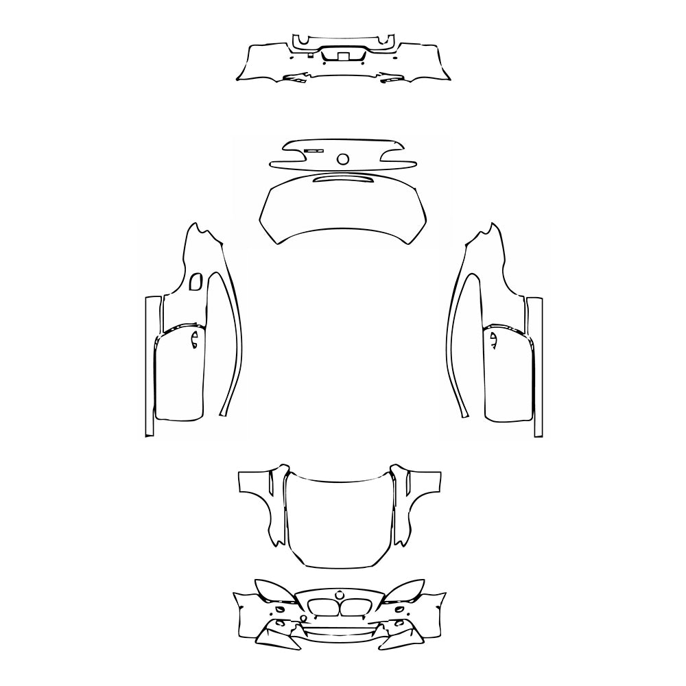 Pre-Cut PPF BMW 6 Series Coupe M Sport 2015 - PPF-Kits