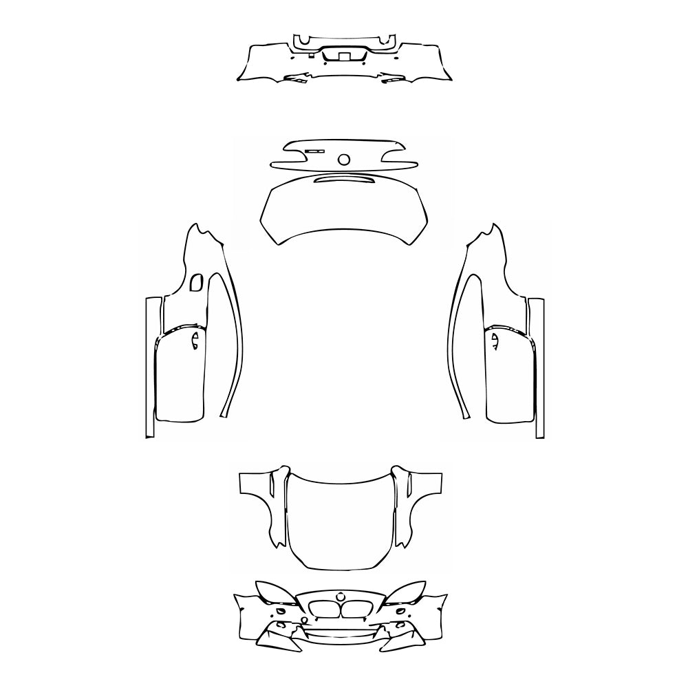 Pre-Cut PPF BMW 6 Series Coupe M Sport 2018 - PPF-Kits