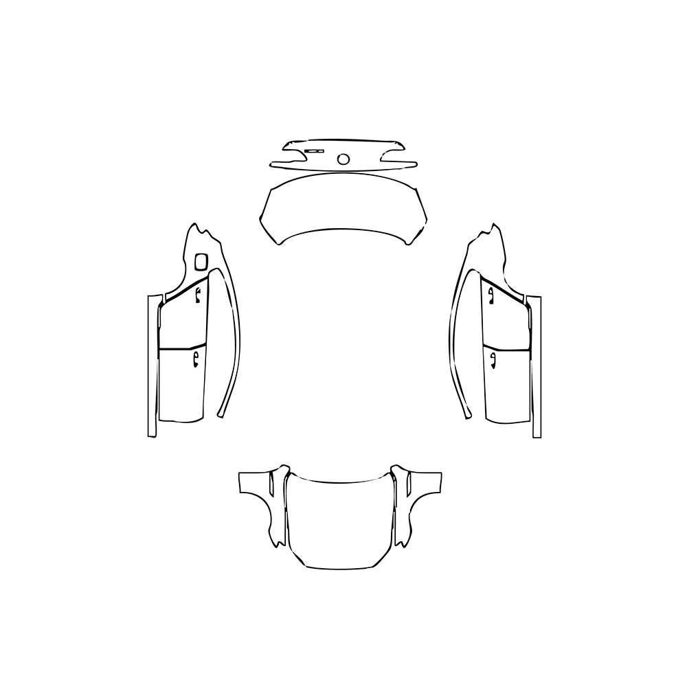 Pre-Cut PPF BMW 6 Series Gran Coupe Base 2013 - PPF-Kits