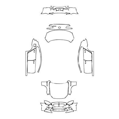 Pre-Cut PPF BMW 6 Series Gran Coupe M Sport 2012 - PPF-Kits