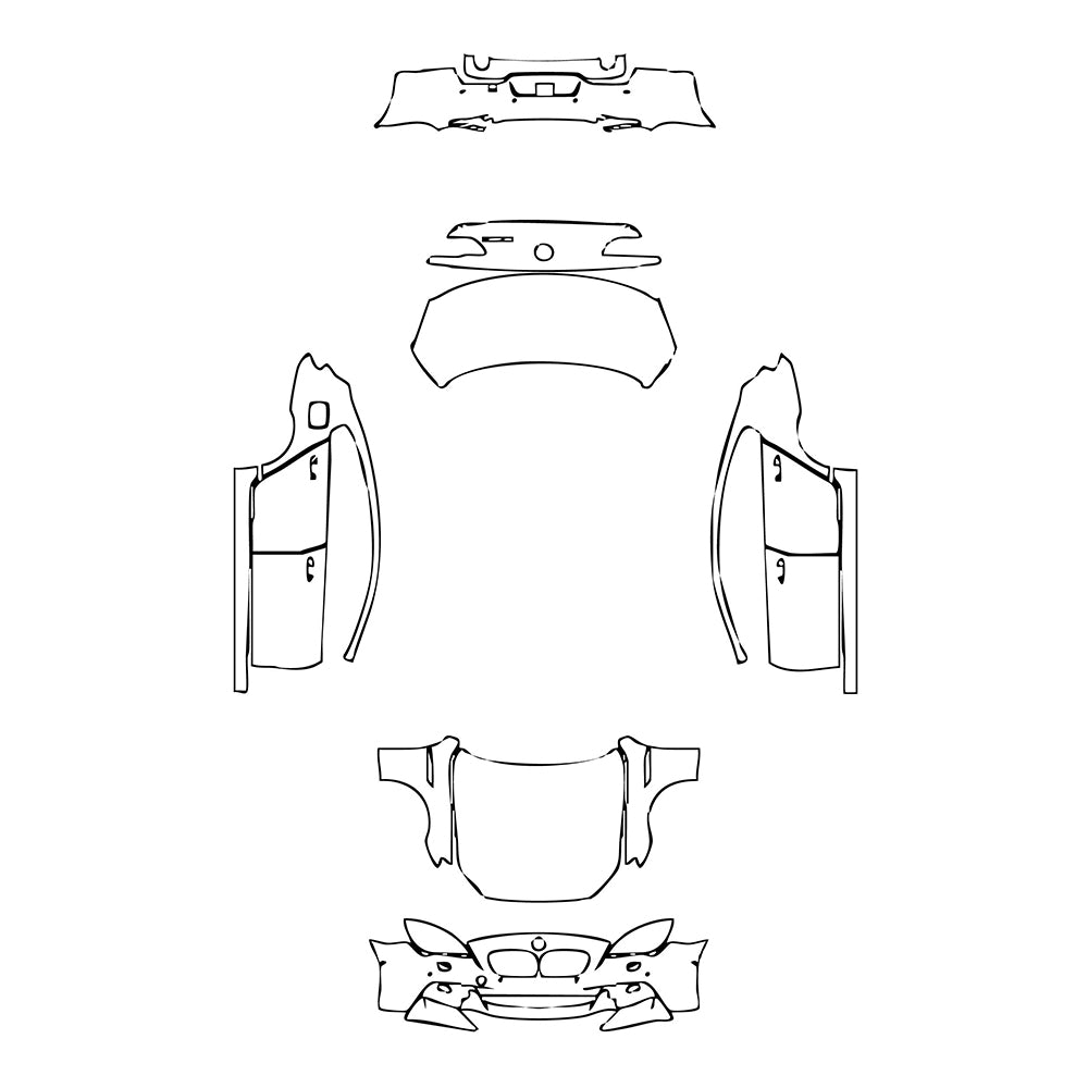Pre-Cut PPF BMW 6 Series Gran Coupe M Sport 2013 - PPF-Kits