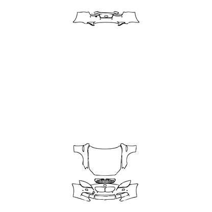Pre-Cut PPF BMW 6 Series M6 Coupe 2012 - PPF-Kits
