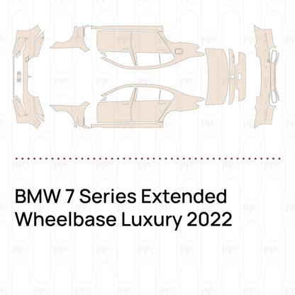 Pre-Cut PPF BMW 7 Series Extended Wheelbase Luxury 2022